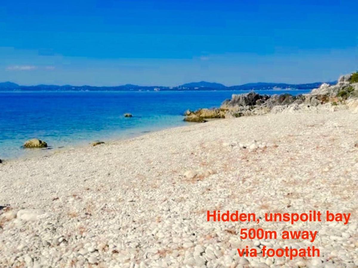 Villa Aliki Nissaki With Private Pool By Dadovillas Νησάκι Εξωτερικό φωτογραφία