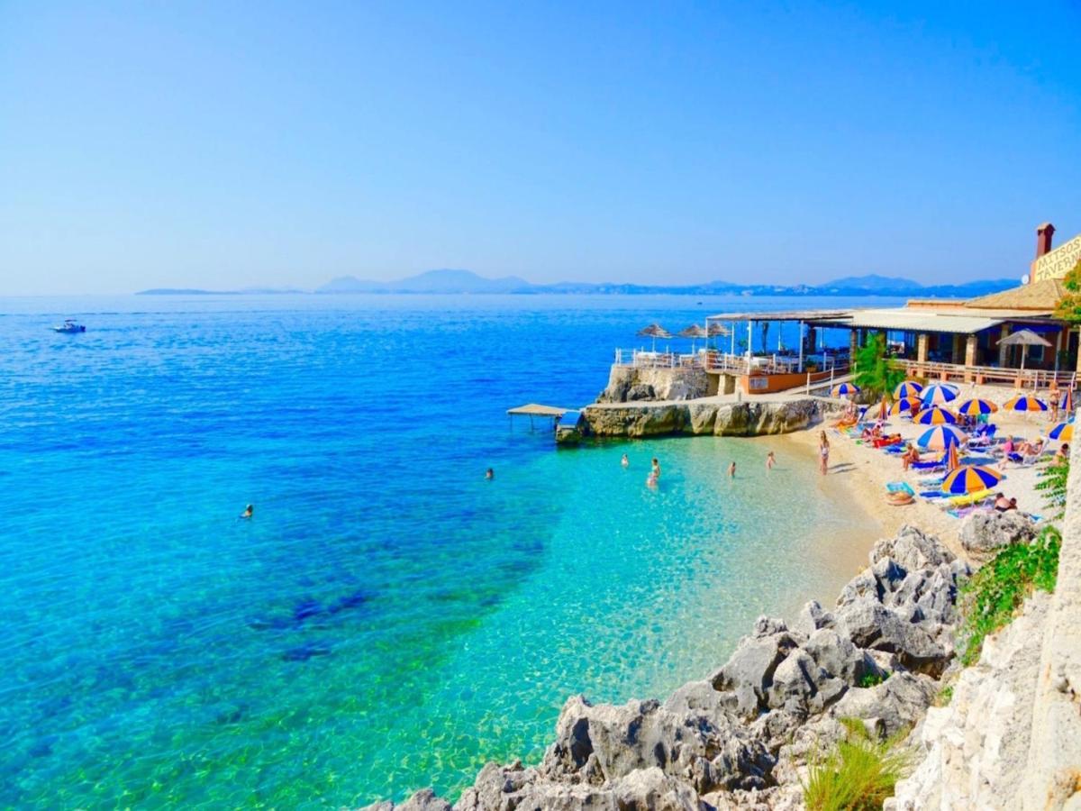 Villa Aliki Nissaki With Private Pool By Dadovillas Νησάκι Εξωτερικό φωτογραφία