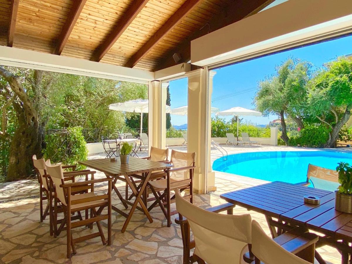 Villa Aliki Nissaki With Private Pool By Dadovillas Νησάκι Εξωτερικό φωτογραφία