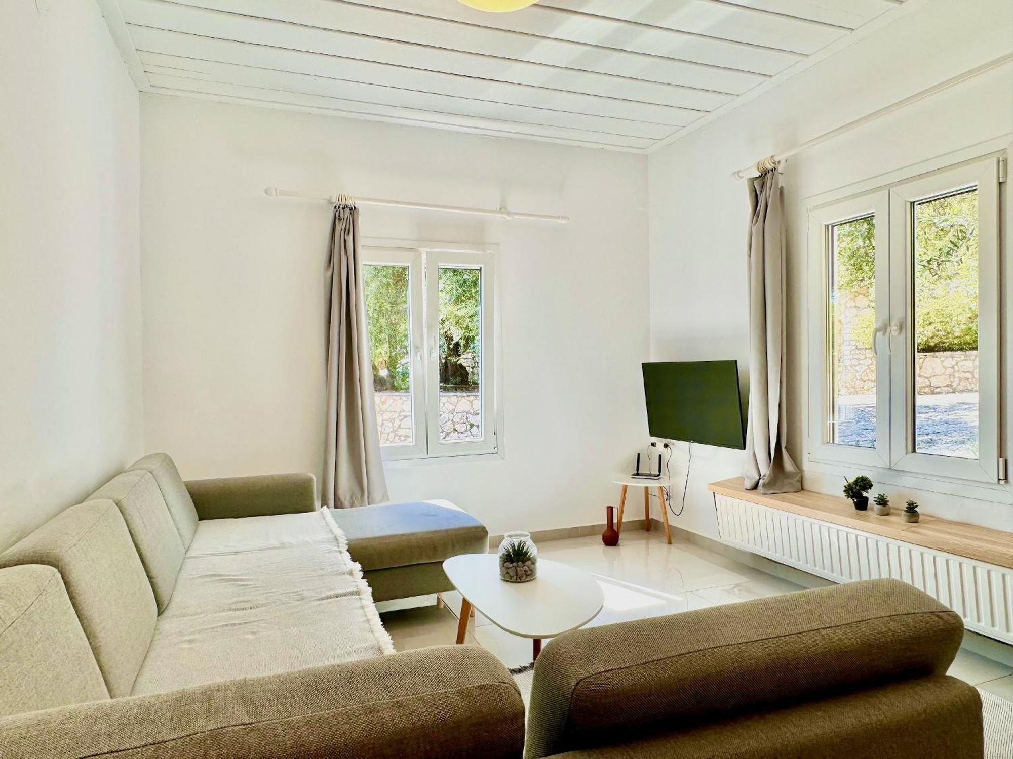 Villa Aliki Nissaki With Private Pool By Dadovillas Νησάκι Εξωτερικό φωτογραφία